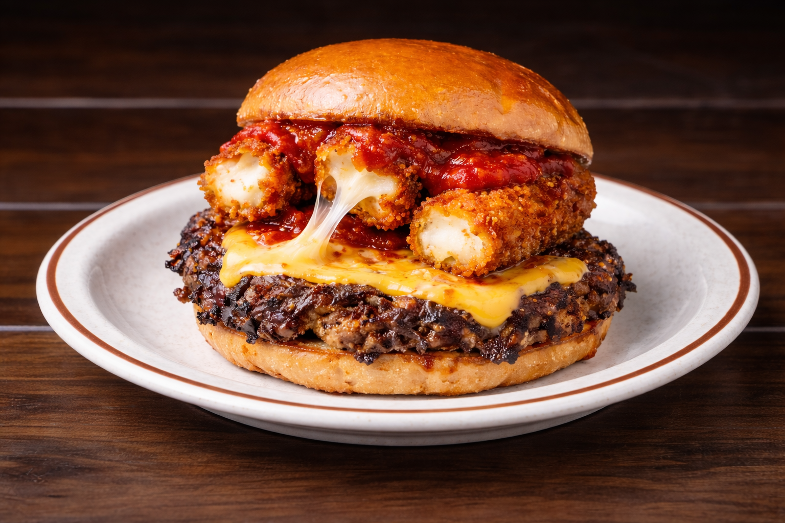 FLATBURGER MOZZ